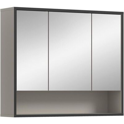 Mid.you , Kaschmir , Metall , 3 Fächer , 80x68x19 cm , FSC MIX , Mid.you , Kaschmir , Metall , 3 Fächer , 80x68x19 cm , FSC MIX ,