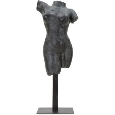 Möbelix , Schwarz , Metall, Kunststoff , 19x50x17 cm , Dekoration, Dekofiguren & Skulpturen Möbelix , Schwarz , Metall, Kunststoff , 19x50x17 cm , Dekoration, Dekofiguren & Skulpturen