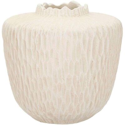 Möbelix , Creme , Metall , 35x32.5x35 cm , Dekoration, Blumen & Blumentöpfe, Vasen Möbelix , Creme , Metall , 35x32.5x35 cm , Dekoration, Blumen & Blumentöpfe, Vasen