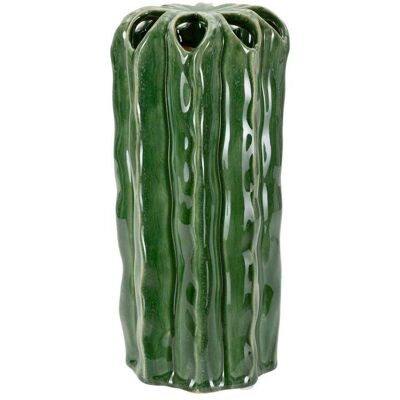 Möbelix , Grün , Keramik , 11.5x23.5x11.5 cm , Möbelix , Grün , Keramik , 11.5x23.5x11.5 cm ,