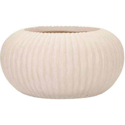 Möbelix , Creme , Metall , 35x18x35 cm , Dekoration, Blumen & Blumentöpfe, Vasen Möbelix , Creme , Metall , 35x18x35 cm , Dekoration, Blumen & Blumentöpfe, Vasen
