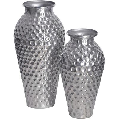 Livetastic , Silberfarben , Metall , rund , stehend, zum Stellen, handgemacht, auch für frische Blumen geeignet , Dekoration, Blumen & Blumentöpfe, Vasen Livetastic , Silberfarben , Metall , rund , stehend, zum Stellen, handgemacht, auch für frische Blumen geeignet , Dekoration, Blumen & Blumentöpfe, Vasen