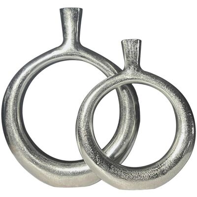 Livetastic , Silberfarben , Metall , rund , 35x45x7 cm , stehend, zum Stellen, handgemacht, auch für frische Blumen geeignet , Dekoration, Blumen & Blumentöpfe, Vasen Livetastic , Silberfarben , Metall , rund , 35x45x7 cm , stehend, zum Stellen, handgemacht, auch für frische Blumen geeignet , Dekoration, Blumen & Blumentöpfe, Vasen