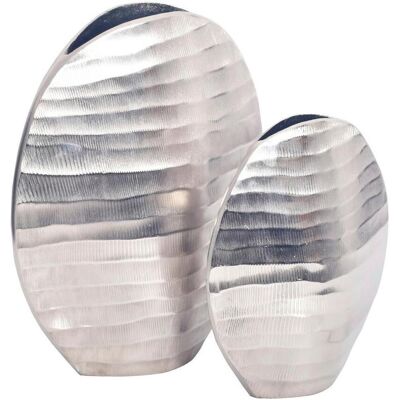 Livetastic , Silberfarben , Metall , rund , stehend, zum Stellen, handgemacht, auch für frische Blumen geeignet , Dekoration, Blumen & Blumentöpfe, Vasen Livetastic , Silberfarben , Metall , rund , stehend, zum Stellen, handgemacht, auch für frische Blumen geeignet , Dekoration, Blumen & Blumentöpfe, Vasen