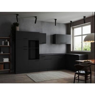 Respekta , Dunkelgrau , Holzwerkstoff , 2 Schublade(n) Schubladen , seitenverkehrt montierbar, nur wie online abgebildet bestellbar , 340x172 cm , links aufbaubar, rechts aufbaubar , Respekta , Dunkelgrau , Holzwerkstoff , 2 Schublade(n) Schubladen , seitenverkehrt montierbar, nur wie online abgebildet bestellbar , 340x172 cm , links aufbaubar, rechts aufbaubar ,