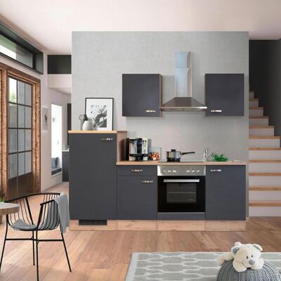 Möbelix , Dunkelgrau, Eiche San Remo , Holzwerkstoff , 1 Schublade(n),1 Schublade(n) Schubladen , einmalig seitenverkehrt montierbar, nur wie online abgebildet bestellbar , A , 220x200x60 cm , Made in Germany , links aufbaubar, rechts aufbaubar , Möbelix , Dunkelgrau, Eiche San Remo , Holzwerkstoff , 1 Schublade(n),1 Schublade(n) Schubladen , einmalig seitenverkehrt montierbar, nur wie online abgebildet bestellbar , A , 220x200x60 cm , Made in Germany , links aufbaubar, rechts aufbaubar ,