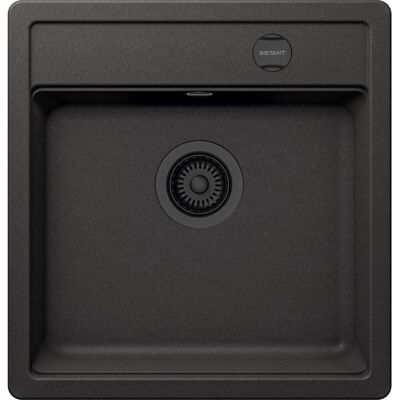 Sistant , Schwarz , Stein , 49x51 cm , Made in Germany, Emas, DIN EN ISO 14001, DIN EN ISO 50001, DIN EN ISO 9001, Dekra , Sistant , Schwarz , Stein , 49x51 cm , Made in Germany, Emas, DIN EN ISO 14001, DIN EN ISO 50001, DIN EN ISO 9001, Dekra ,