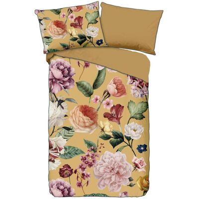 Möbelix , Gelb , Textil , Blume , 140x200 cm , Oeko-Tex® Standard 100 , atmungsaktiv, bio , Heimtextilien, Schlaftextilien, Bettwäsche, Baumwoll Bettwäsche Möbelix , Gelb , Textil , Blume , 140x200 cm , Oeko-Tex® Standard 100 , atmungsaktiv, bio , Heimtextilien, Schlaftextilien, Bettwäsche, Baumwoll Bettwäsche