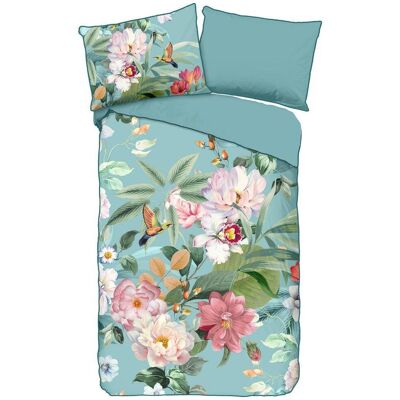 Möbelix , Mehrfarbig , Textil , Blume , 140x200 cm , Oeko-Tex® Standard 100 , atmungsaktiv, bio , Möbelix , Mehrfarbig , Textil , Blume , 140x200 cm , Oeko-Tex® Standard 100 , atmungsaktiv, bio ,