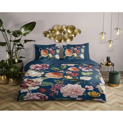 Möbelix , Blau , Textil , Blume , 140x200 cm , Oeko-Tex® Standard 100 , atmungsaktiv, bio , Möbelix , Blau , Textil , Blume , 140x200 cm , Oeko-Tex® Standard 100 , atmungsaktiv, bio ,
