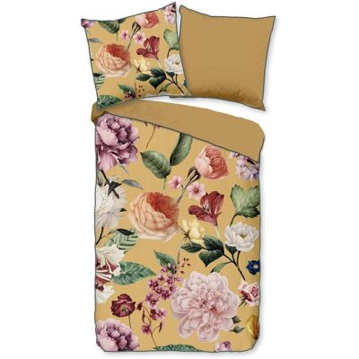 Möbelix , Gelb, Goldfarben , Textil , Floral , 135x200 cm , atmungsaktiv , Möbelix , Gelb, Goldfarben , Textil , Floral , 135x200 cm , atmungsaktiv ,
