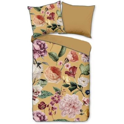 Möbelix , Gelb, Goldfarben , Textil , Floral , 200x200 cm , atmungsaktiv , Möbelix , Gelb, Goldfarben , Textil , Floral , 200x200 cm , atmungsaktiv ,