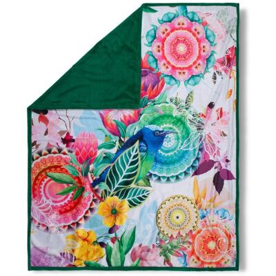 Möbelix , Mehrfarbig , Textil , Vogel , 130x160 cm , Möbelix , Mehrfarbig , Textil , Vogel , 130x160 cm ,