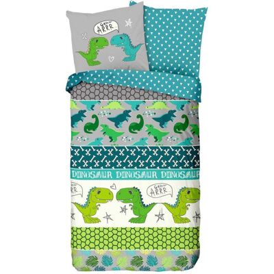 Möbelix , Mehrfarbig , Textil , Dinosaurier , 135x200 cm , atmungsaktiv , Möbelix , Mehrfarbig , Textil , Dinosaurier , 135x200 cm , atmungsaktiv ,