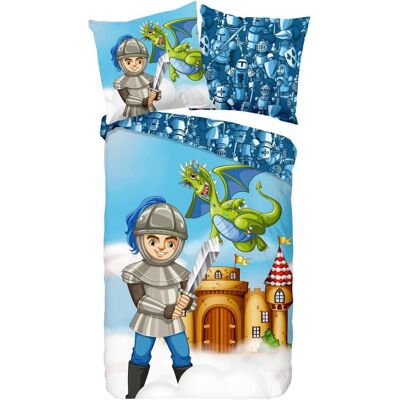 Möbelix , Mehrfarbig , Textil , Ritterburg , 135x200 cm , atmungsaktiv , Möbelix , Mehrfarbig , Textil , Ritterburg , 135x200 cm , atmungsaktiv ,