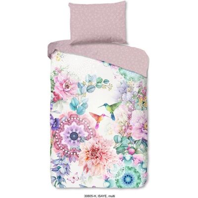 Möbelix , Mehrfarbig , Textil , Blume , 140x200 cm , atmungsaktiv , Möbelix , Mehrfarbig , Textil , Blume , 140x200 cm , atmungsaktiv ,