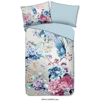 Möbelix , Mehrfarbig , Textil , Blume , 140x200 cm , atmungsaktiv , Möbelix , Mehrfarbig , Textil , Blume , 140x200 cm , atmungsaktiv ,