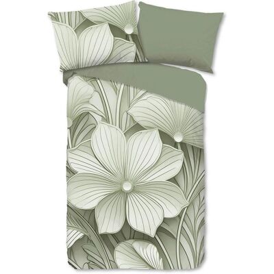 Möbelix , Grün, Salbeigrün , Textil , Blume , 140x200 cm , Oeko-Tex® Standard 100, BCI (Better Cotton Initiative) , atmungsaktiv , Möbelix , Grün, Salbeigrün , Textil , Blume , 140x200 cm , Oeko-Tex® Standard 100, BCI (Better Cotton Initiative) , atmungsaktiv ,