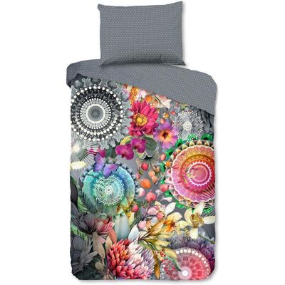 Möbelix , Anthrazit, Grau, Mehrfarbig , Textil , Mandala , 140x200 cm , Oeko-Tex® Standard 100, BCI (Better Cotton Initiative) , atmungsaktiv , Möbelix , Anthrazit, Grau, Mehrfarbig , Textil , Mandala , 140x200 cm , Oeko-Tex® Standard 100, BCI (Better Cotton Initiative) , atmungsaktiv ,