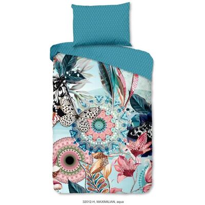 Möbelix , Blau, Türkis, Hellblau , Textil , Blume , 140x200 cm , Oeko-Tex® Standard 100, BCI (Better Cotton Initiative) , atmungsaktiv , Möbelix , Blau, Türkis, Hellblau , Textil , Blume , 140x200 cm , Oeko-Tex® Standard 100, BCI (Better Cotton Initiative) , atmungsaktiv ,
