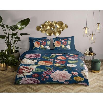 Möbelix , Blau , Textil , Blume , 140x200 cm , Oeko-Tex® Standard 100 , atmungsaktiv, bio , Möbelix , Blau , Textil , Blume , 140x200 cm , Oeko-Tex® Standard 100 , atmungsaktiv, bio ,