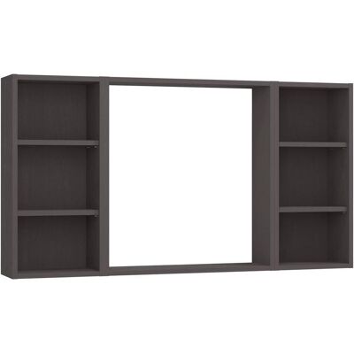 Held , Grau , Glas, Holzwerkstoff , rechteckig , 120x64x18 cm , Made in Germany , Kleinmöbel, Spiegel, Wandspiegel Held , Grau , Glas, Holzwerkstoff , rechteckig , 120x64x18 cm , Made in Germany , Kleinmöbel, Spiegel, Wandspiegel