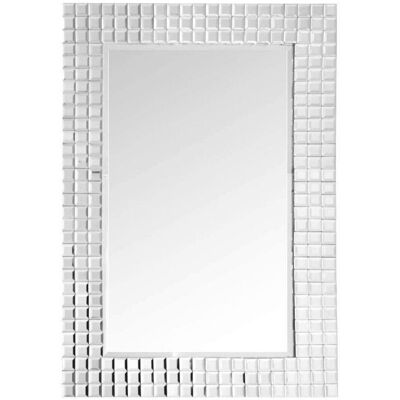 Kayoom , Silberfarben , Metall, Glas , rechteckig , 60x90x4 cm , Kleinmöbel, Spiegel, Wandspiegel Kayoom , Silberfarben , Metall, Glas , rechteckig , 60x90x4 cm , Kleinmöbel, Spiegel, Wandspiegel