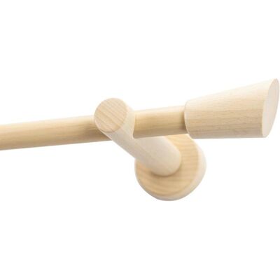 GARESA MOLIS Gardinenstange - 100cm Beige GARESA MOLIS Gardinenstange - 100cm Beige