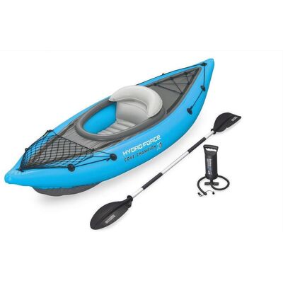 Bestway , Blau, Grau , Kunststoff, Metall , 81x45x275 cm , GS-geprüft , Pools & Wasserspaß, Wassersport, Schlauchboote & Kajaks Bestway , Blau, Grau , Kunststoff, Metall , 81x45x275 cm , GS-geprüft , Pools & Wasserspaß, Wassersport, Schlauchboote & Kajaks