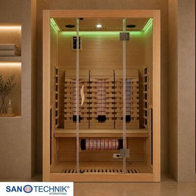 Sanotechnik , Naturfarben , Holz , Hemlocktanne , 120x200x150 cm , Sanotechnik , Naturfarben , Holz , Hemlocktanne , 120x200x150 cm ,
