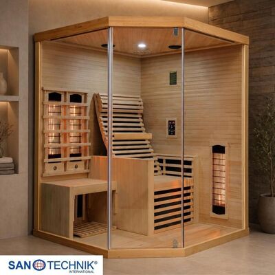 Sanotechnik , Naturfarben , Holz , Hemlocktanne , 150x195x150 cm , Sanotechnik , Naturfarben , Holz , Hemlocktanne , 150x195x150 cm ,