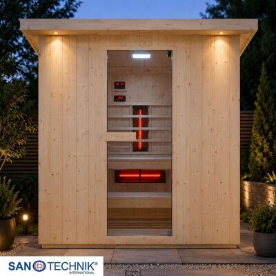 SANOTECHNIK - LAHTI - 6 Personen - 6 kW - Sauna SANOTECHNIK - LAHTI - 6 Personen - 6 kW - Sauna