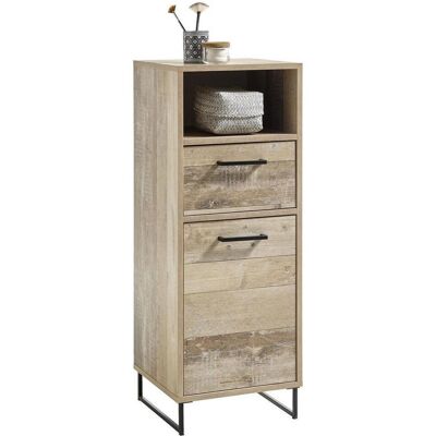 Mid.you , Eichefarben , Holzwerkstoff , 1 Schublade(n) Schubladen , 38x102x37 cm , stehend , Mid.you , Eichefarben , Holzwerkstoff , 1 Schublade(n) Schubladen , 38x102x37 cm , stehend ,