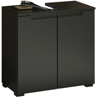 BALCULINA Spice Badezimmerschrank - 60cm, Schwarz Matt, 2 Türen BALCULINA Spice Badezimmerschrank - 60cm, Schwarz Matt, 2 Türen