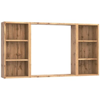 Held , Eiche Wotan , Glas, Holzwerkstoff , rechteckig , 120x64x18 cm , Made in Germany , Held , Eiche Wotan , Glas, Holzwerkstoff , rechteckig , 120x64x18 cm , Made in Germany ,