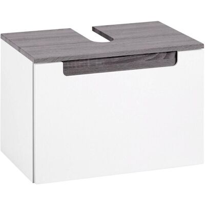 Held Siena Badezimmer Unterschrank mit Silber Eiche Finish - Badmöbel Held Siena Badezimmer Unterschrank mit Silber Eiche Finish - Badmöbel