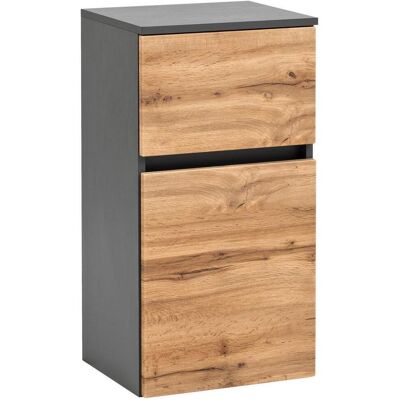 Held , Graphitfarben, Eichefarben , Holzwerkstoff , 1 Schublade(n) Schubladen , 40x79x35 cm , Made in Germany , stehend, hängend , Held , Graphitfarben, Eichefarben , Holzwerkstoff , 1 Schublade(n) Schubladen , 40x79x35 cm , Made in Germany , stehend, hängend ,