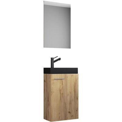 Mid.you , Honigeiche , Glas, Keramik, Holzwerkstoff , 0 Schublade(n) Schubladen , 41 cm , hängend , Mid.you , Honigeiche , Glas, Keramik, Holzwerkstoff , 0 Schublade(n) Schubladen , 41 cm , hängend ,