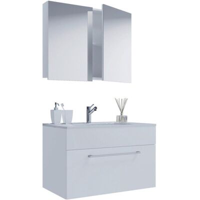 VCM Badinos 914817 Weiß Badezimmermöbel-Set - 80cm VCM Badinos 914817 Weiß Badezimmermöbel-Set - 80cm