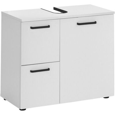 Mid.you , Weiß , Holzwerkstoff , 1 Fächer , 2 Schublade(n) Schubladen , 70x60x35 cm , stehend , Mid.you , Weiß , Holzwerkstoff , 1 Fächer , 2 Schublade(n) Schubladen , 70x60x35 cm , stehend ,