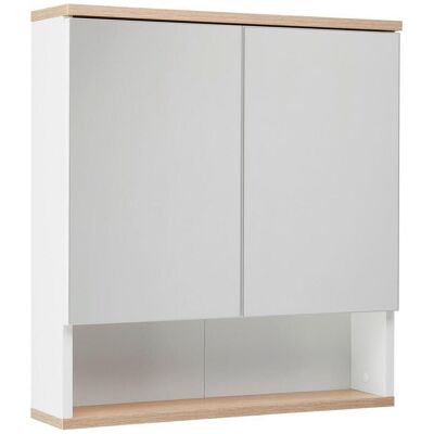 Mid.you , Weiß , Holzwerkstoff , 1 Fächer , 60x65x13.9 cm , Mid.you , Weiß , Holzwerkstoff , 1 Fächer , 60x65x13.9 cm ,