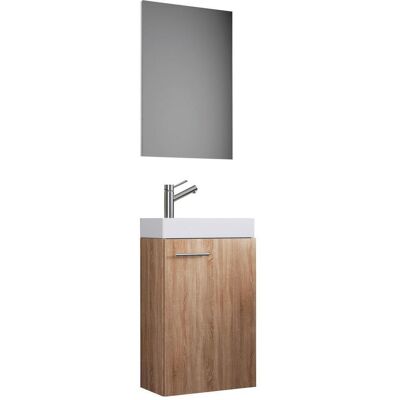 Mid.you , Sonoma Eiche , Holzwerkstoff , 41 cm , Badezimmer, Badmöbel-Sets & -Serien, Gästebäder Mid.you , Sonoma Eiche , Holzwerkstoff , 41 cm , Badezimmer, Badmöbel-Sets & -Serien, Gästebäder