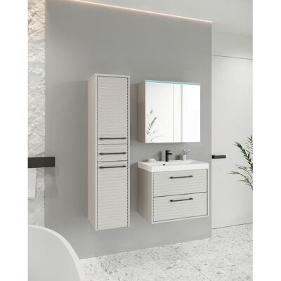 P & B , Beige, Kaschmir , Holzwerkstoff , 4 Fächer , 3 Schublade(n),1 Schublade(n),2 Schublade(n) Schubladen , 90x130x35 cm , FSC , hängend , P & B , Beige, Kaschmir , Holzwerkstoff , 4 Fächer , 3 Schublade(n),1 Schublade(n),2 Schublade(n) Schubladen , 90x130x35 cm , FSC , hängend ,