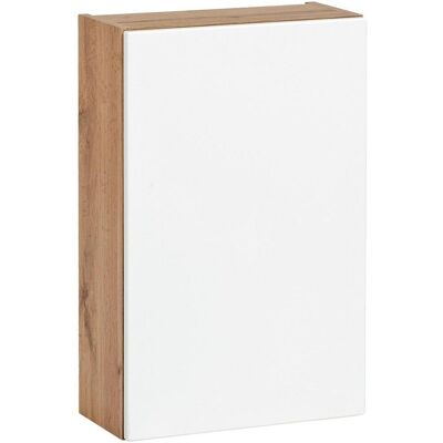 Held , Weiß, Eichefarben , Holzwerkstoff , 40x64x20 cm , Made in Germany , hängend , Held , Weiß, Eichefarben , Holzwerkstoff , 40x64x20 cm , Made in Germany , hängend ,