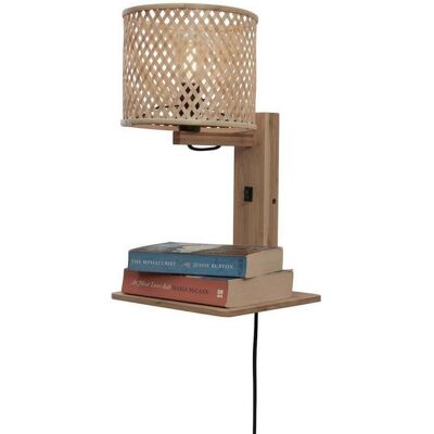 Good & Mojo , Naturfarben , 22x52x30 cm , LED-Leuchtmittel austauschbar , Good & Mojo , Naturfarben , 22x52x30 cm , LED-Leuchtmittel austauschbar ,