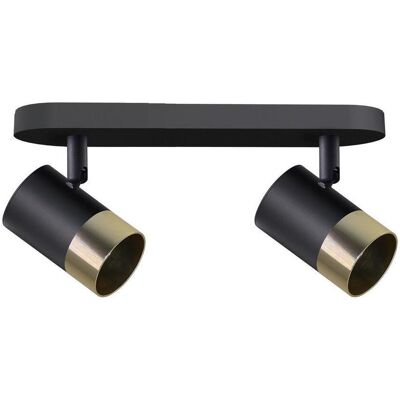Möbelix , Schwarz, Goldfarben , Metall , 5.5x14x34 cm , RoHS, Europäischer Sicherheitsstandard , einfach zu transportieren , Möbelix , Schwarz, Goldfarben , Metall , 5.5x14x34 cm , RoHS, Europäischer Sicherheitsstandard , einfach zu transportieren ,