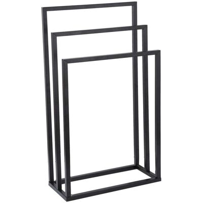 Ondega , Schwarz , Metall , eckig , 45x85x21 cm , Montage ohne Bohren , Ondega , Schwarz , Metall , eckig , 45x85x21 cm , Montage ohne Bohren ,