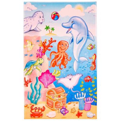 Möbelix , Mehrfarbig , Textil , Tier , rechteckig , 100x160 cm , Oeko-Tex® Standard 100 , für Fußbodenheizung geeignet, rutschfest , Teppiche & Böden, Teppiche, Kinderteppiche Möbelix , Mehrfarbig , Textil , Tier , rechteckig , 100x160 cm , Oeko-Tex® Standard 100 , für Fußbodenheizung geeignet, rutschfest , Teppiche & Böden, Teppiche, Kinderteppiche