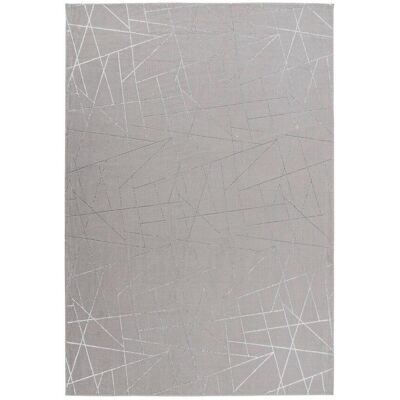 Kayoom Bijou Hochflorteppich Taupe Silber - Hochflorteppich Kayoom Bijou Hochflorteppich Taupe Silber - Hochflorteppich