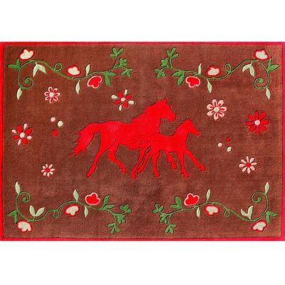 Möbelix , Braun, Pink , Textil , Pferd , rechteckig , 130x190 cm , Textiles Vertrauen - Oeko-Tex® , für Fußbodenheizung geeignet , Teppiche & Böden, Teppiche, Kinderteppiche Möbelix , Braun, Pink , Textil , Pferd , rechteckig , 130x190 cm , Textiles Vertrauen - Oeko-Tex® , für Fußbodenheizung geeignet , Teppiche & Böden, Teppiche, Kinderteppiche